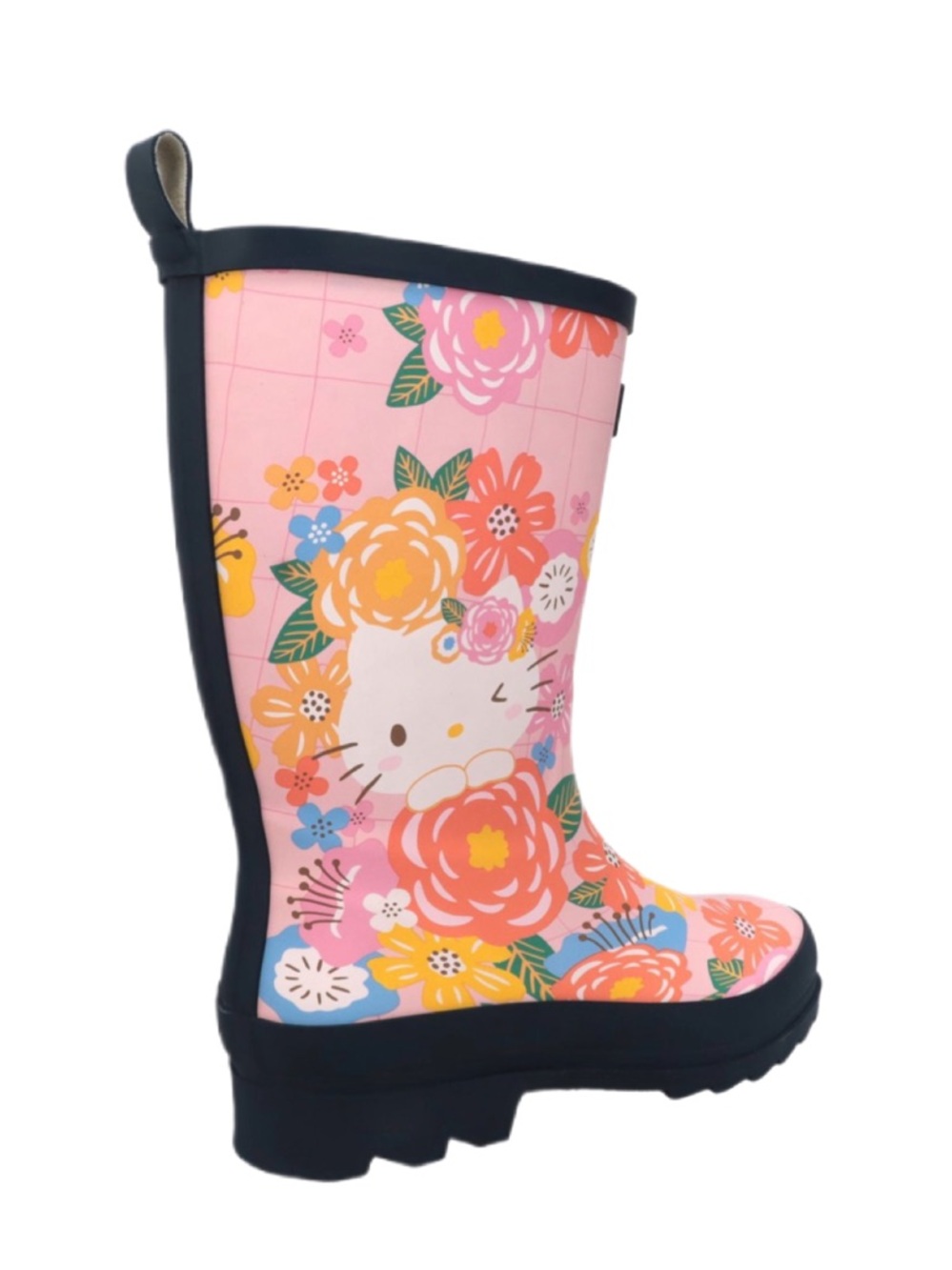 Hello Kitty Floral Pink Rain Boots 10 - Picture 5 of 5